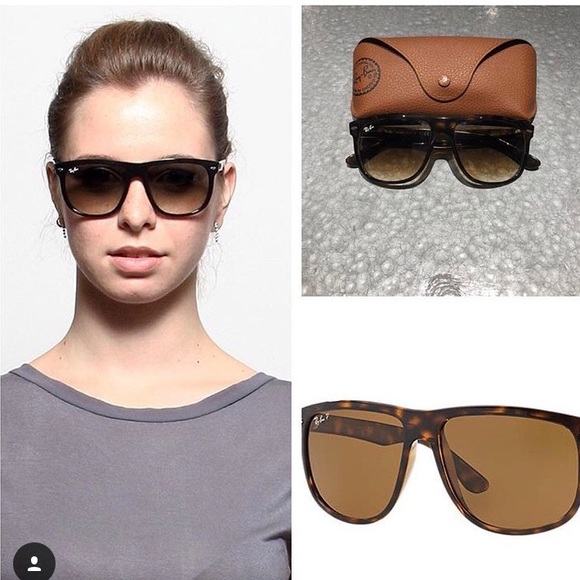 ray ban boyfriend tortoise
